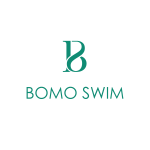 The logo for bomo swim.