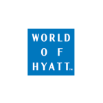 World of hyatt logo.