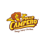 The logo for polo campero taggy juicy chicken.