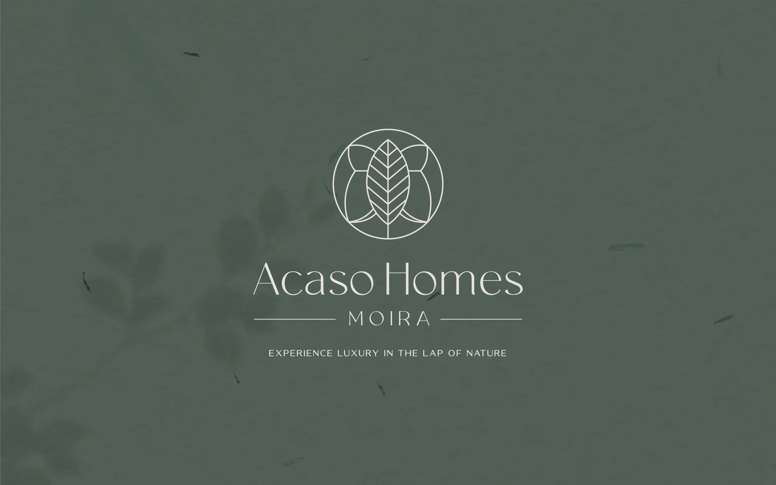 The logo for acso homes moria.