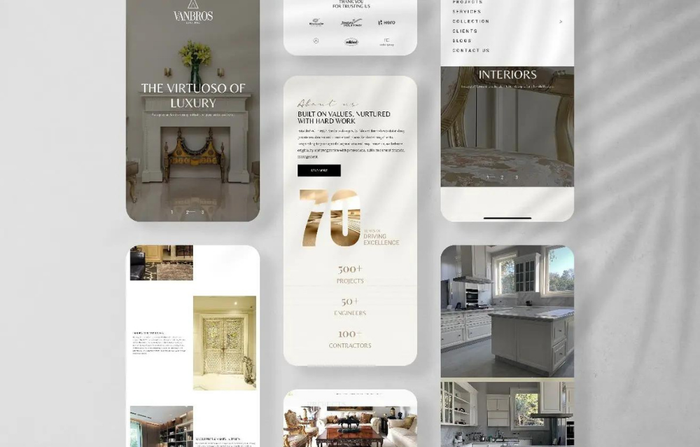 A mobile app with a white background and a variety of furniture.