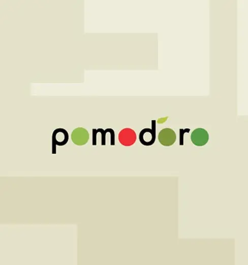The logo for pomodoro.